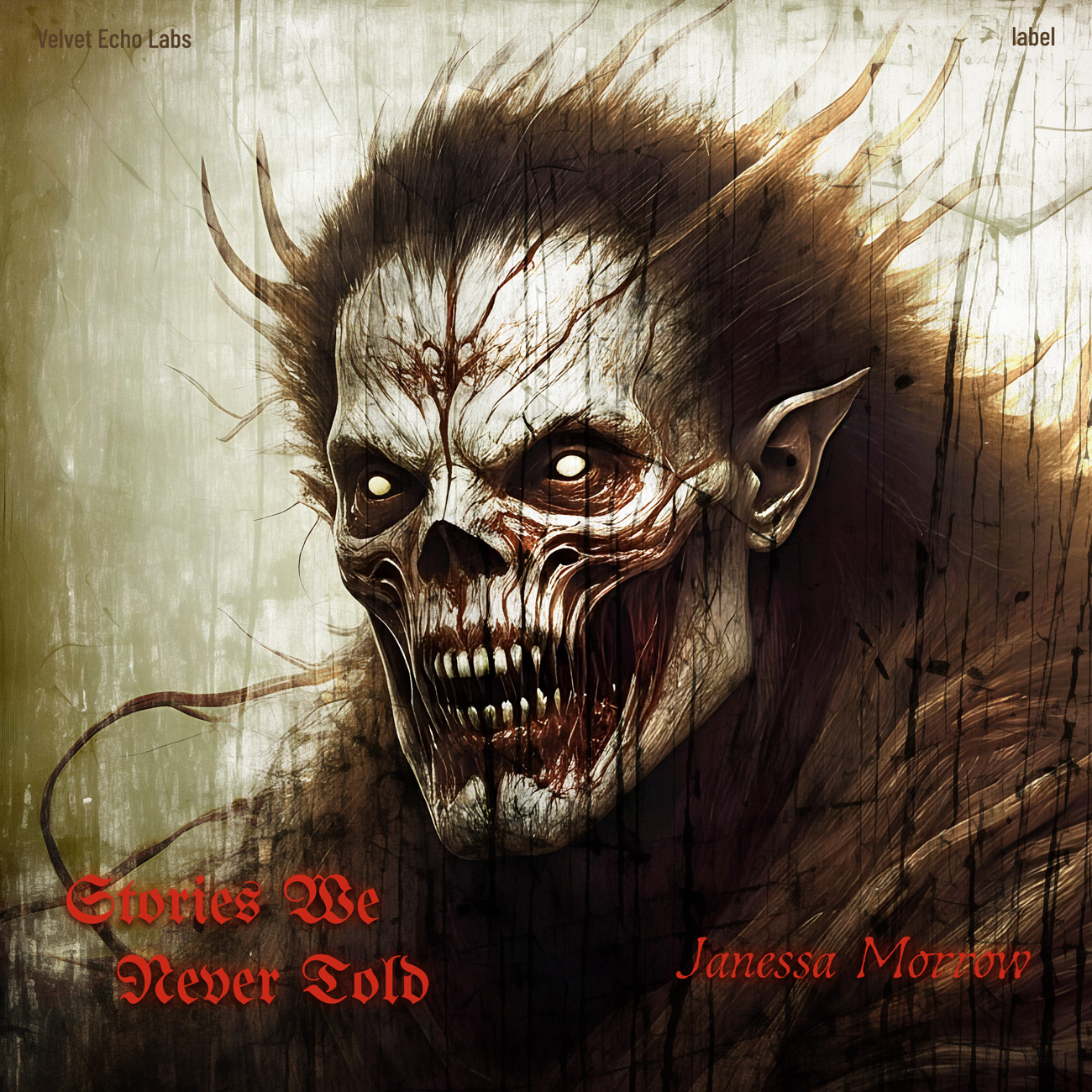 2D view of Premade Rock,Punk & Alternative Album Cover - Soft Amber #16836 | AlbumArtZone*