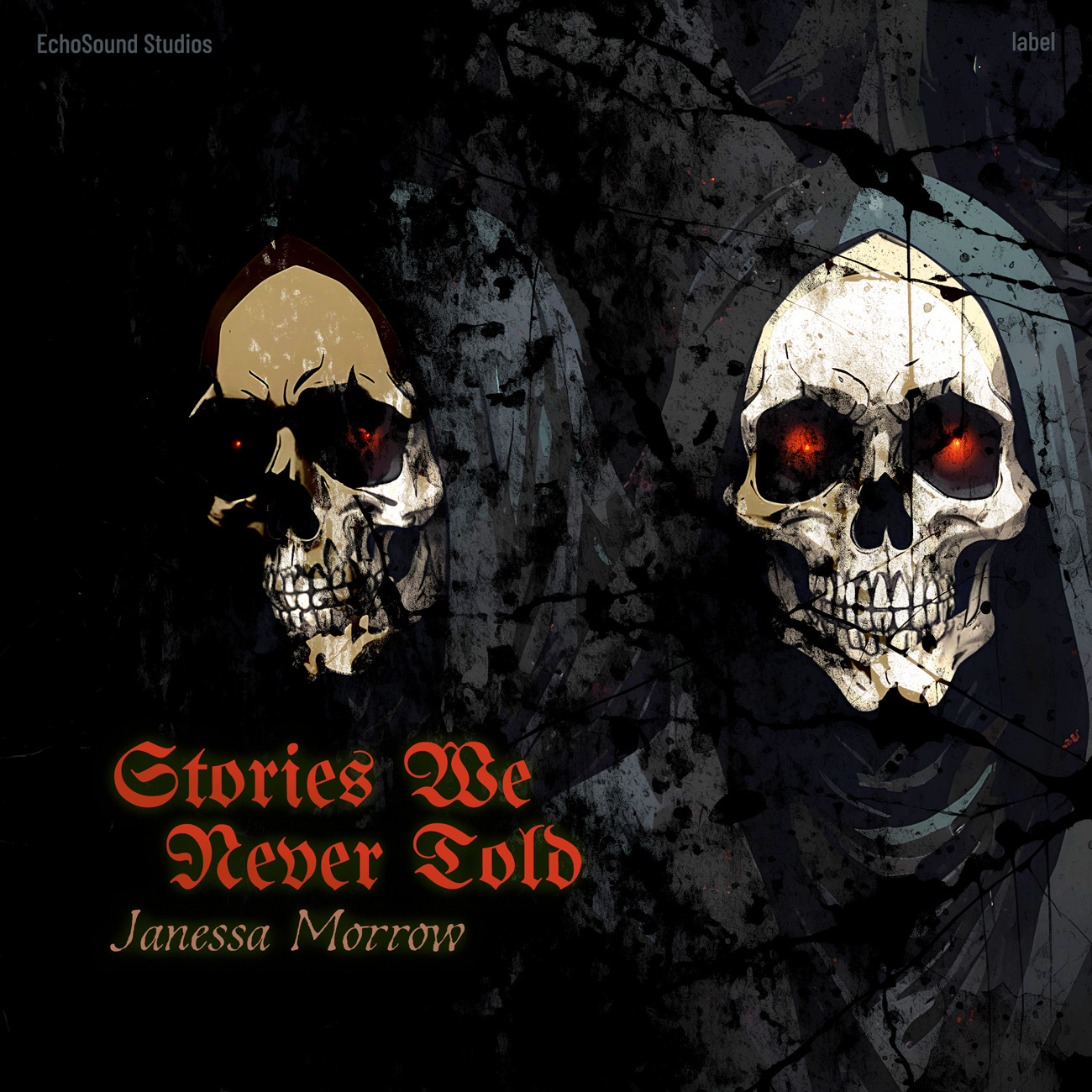 2D view of Premade Heavy Metal & Gothic Metal Book Cover - Woodsmoke #16839 | AlbumArtZone*