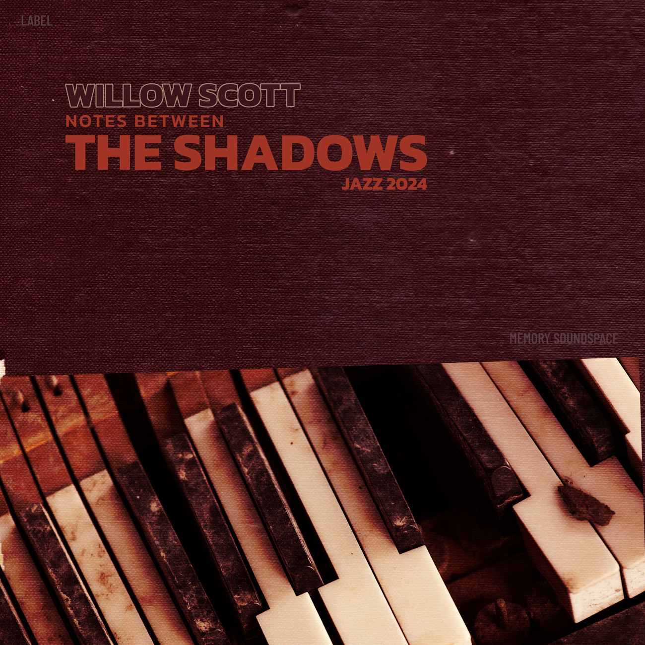 2D view of Premade Traditional Jazz & Blues Album Cover - Coffee Bean #16868 | AlbumArtZone*
