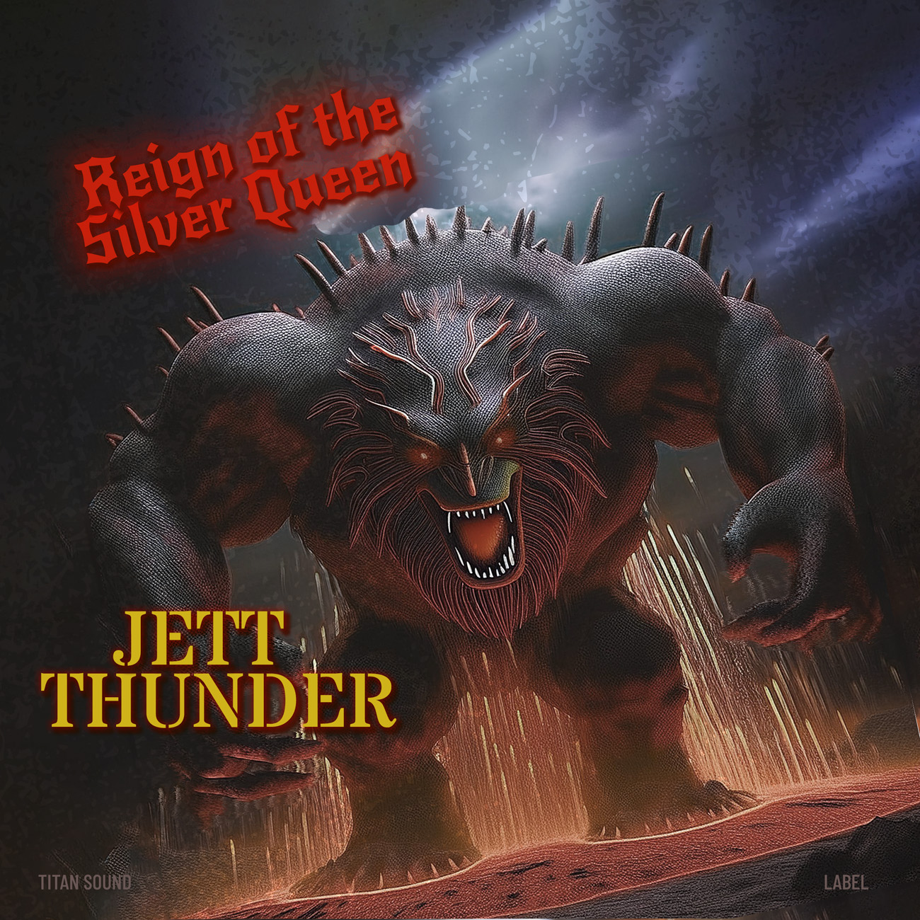 2D view of Premade EDM, House & Dub Album Cover - Thunder #17008 | AlbumArtZone*