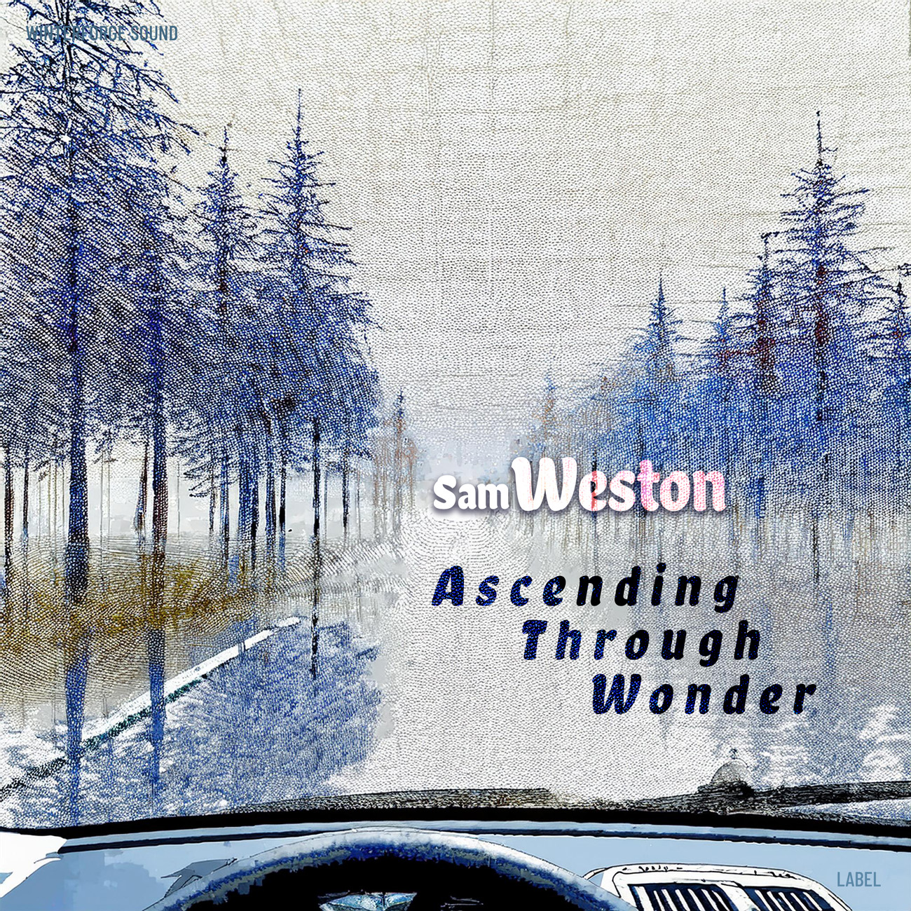 2D view of Premade Indie & Folk Music Album Cover - Iron #17051 | AlbumArtZone*
