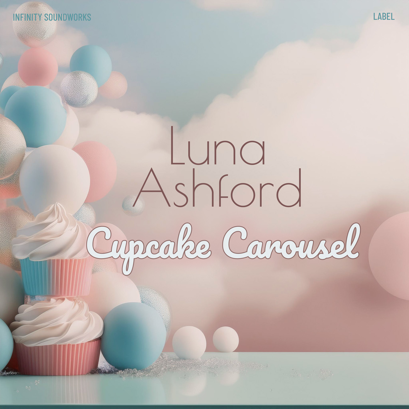 2D view of Premade Pop Album Cover - Silver Rust #17145 | AlbumArtZone*