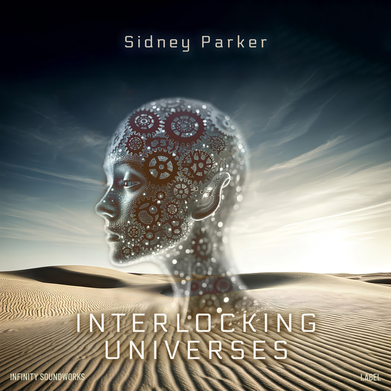 2D view of Premade Electronica & Ambient Album Cover - Outer Space #17170 | AlbumArtZone*