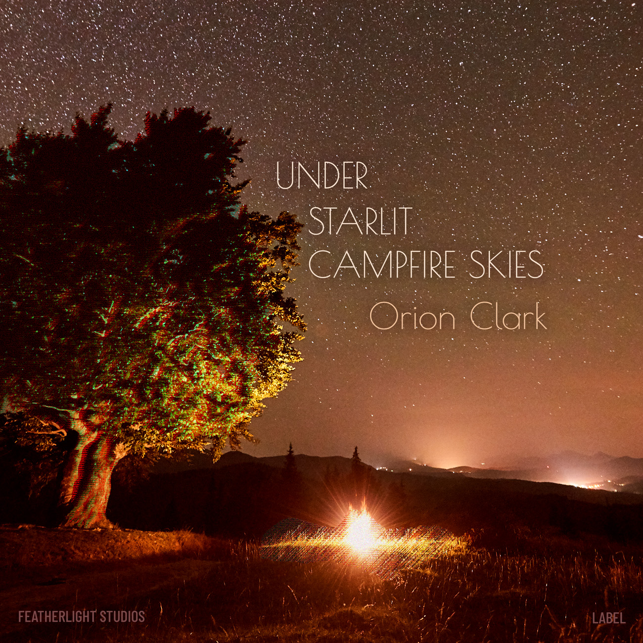 2D view of Premade Indie & Folk Music Album Cover - Cedar #17184 | AlbumArtZone*