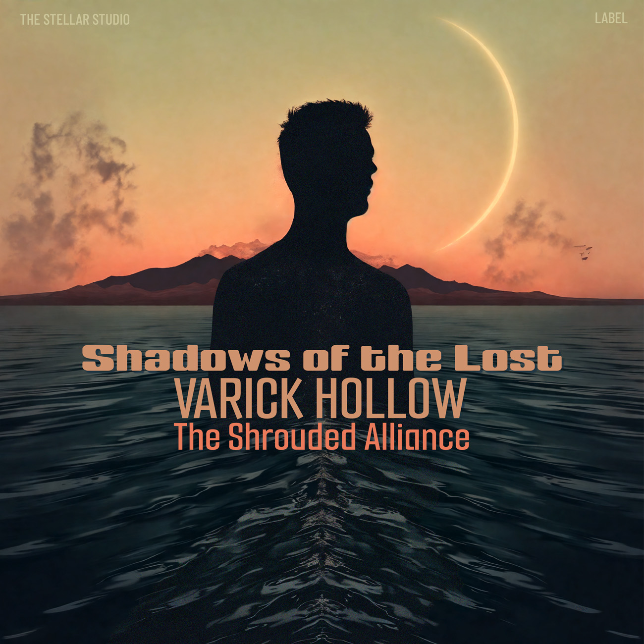 2D view of Premade Indie & Folk Music Album Cover - Shark #17333 | AlbumArtZone*