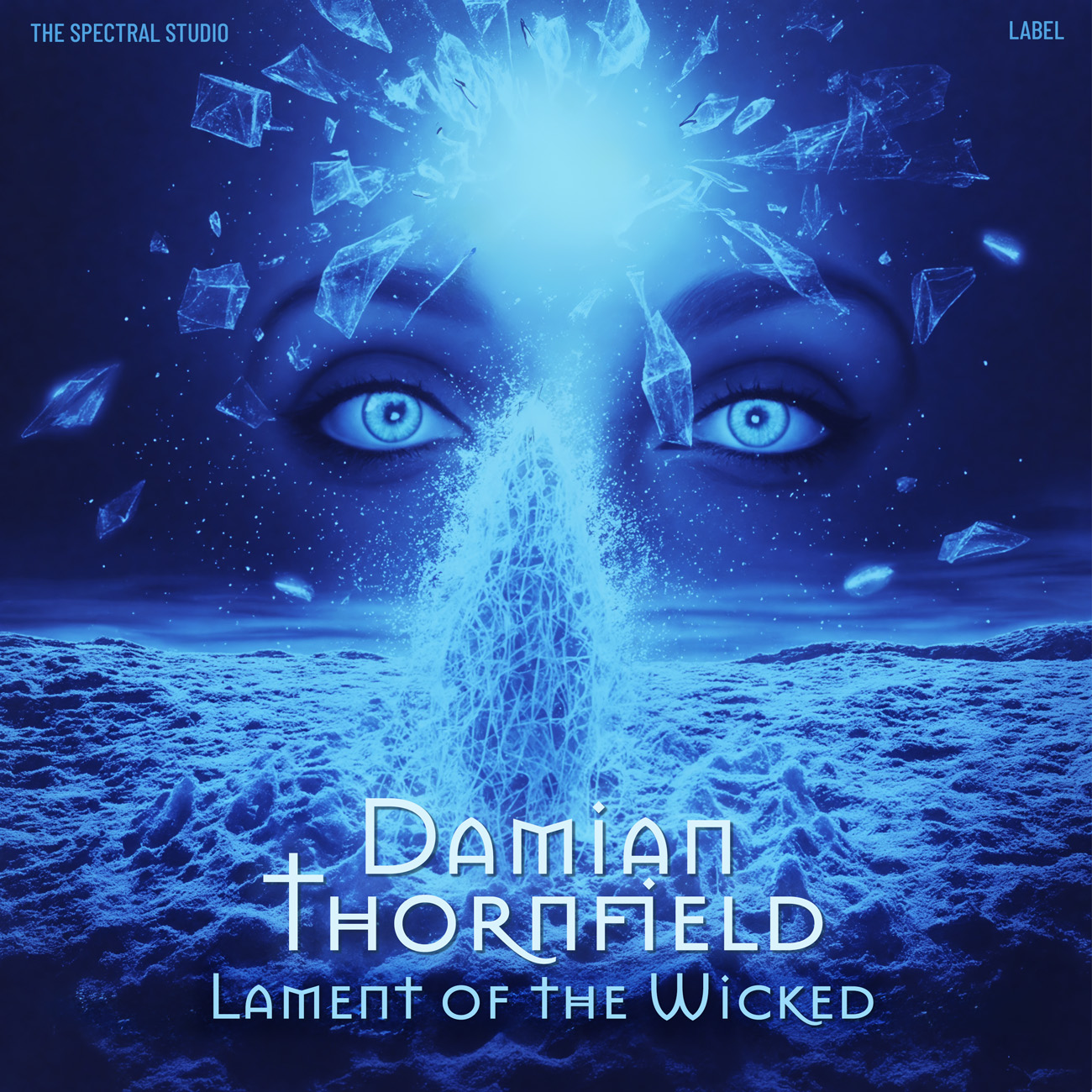 2D view of Premade EDM, House & Dub Album Cover - Blue Zodiac #17365 | AlbumArtZone*