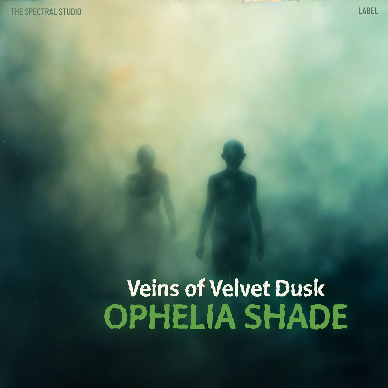2D view of Premade Electronica & Ambient Album Cover - Green Mist #17385 | AlbumArtZone*