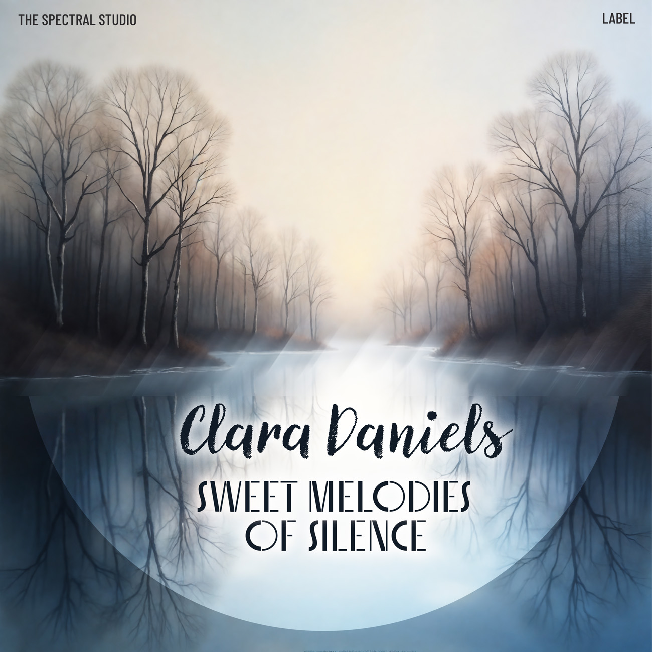2D view of Premade Indie & Folk Music Book Cover - Timberwolf #17405 | AlbumArtZone*