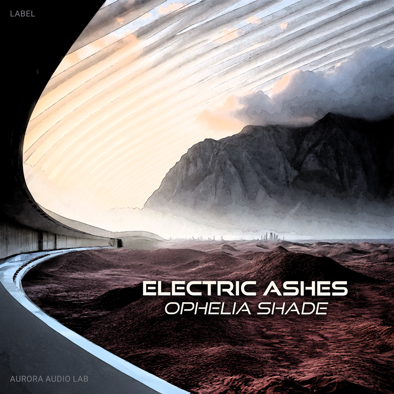 2D view of Premade Electronica & Ambient Album Cover - Pearl Bush #17552 | AlbumArtZone*
