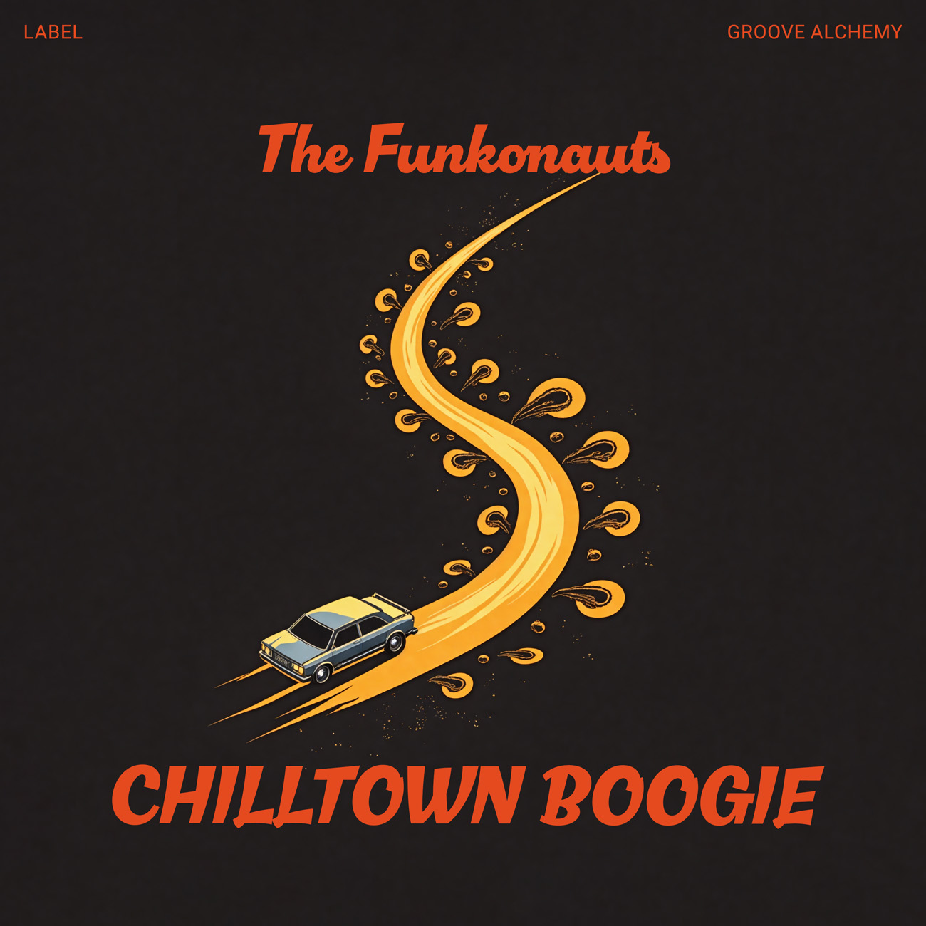 2D view of Premade Pop Album Cover - Cocoa Brown #17564 | AlbumArtZone*