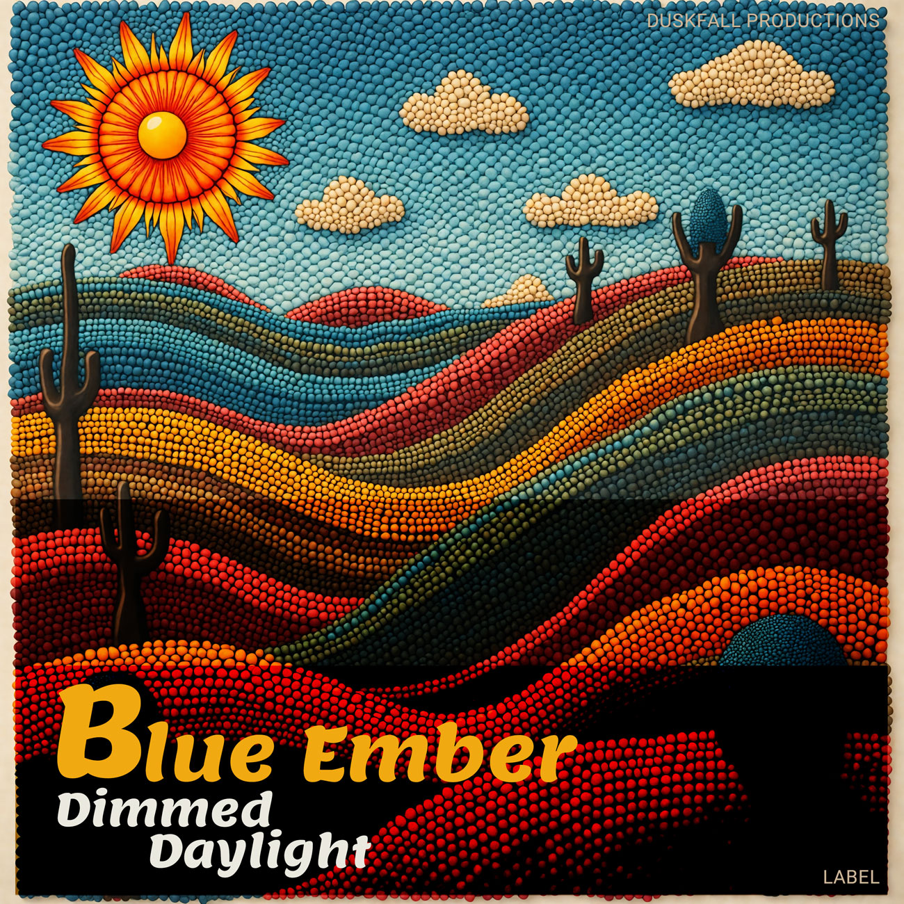 2D view of Premade Country & Acoustic Album Cover - Raw Sienna #17624 | AlbumArtZone*