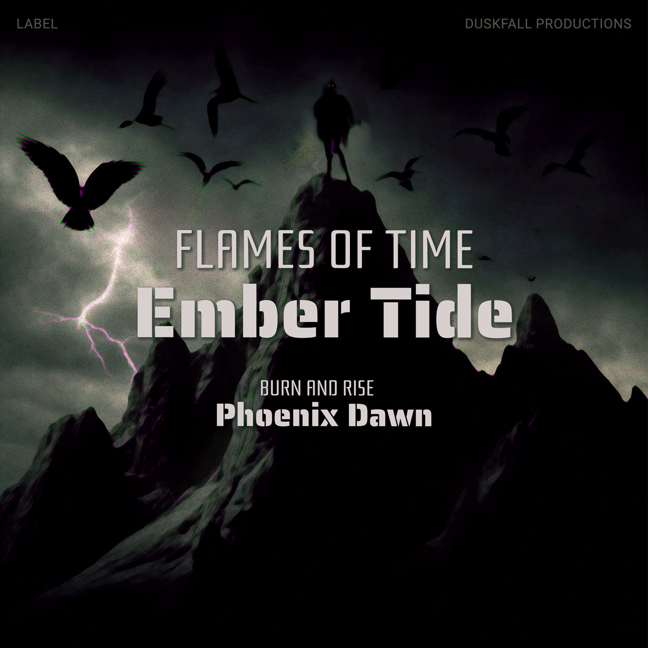 2D view of Premade Electronica & Ambient Album Cover - Woodsmoke #17687 | AlbumArtZone*