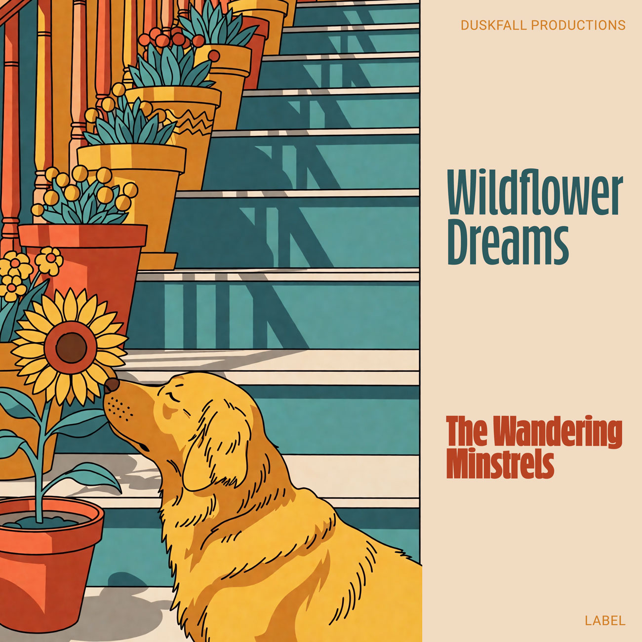 2D view of Premade Indie & Folk Music Album Cover - William #17804 | AlbumArtZone*