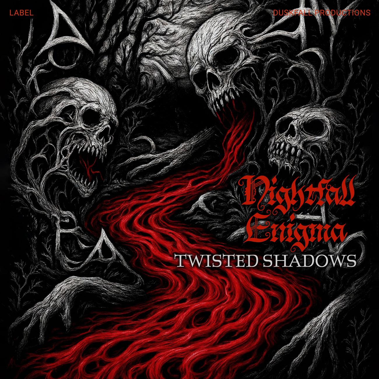 2D view of Premade Heavy Metal & Gothic Metal Album Cover - Matrix #17960 | AlbumArtZone*