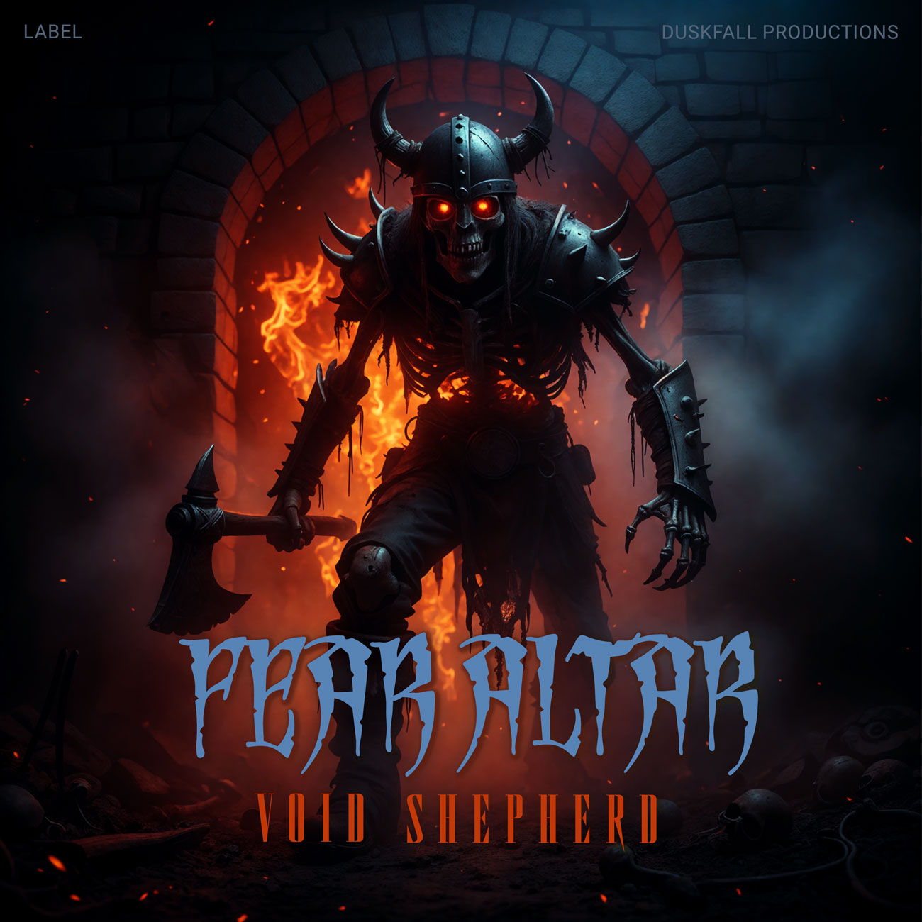2D view of Premade Heavy Metal & Gothic Metal Album Cover - Thunder #18094 | AlbumArtZone*