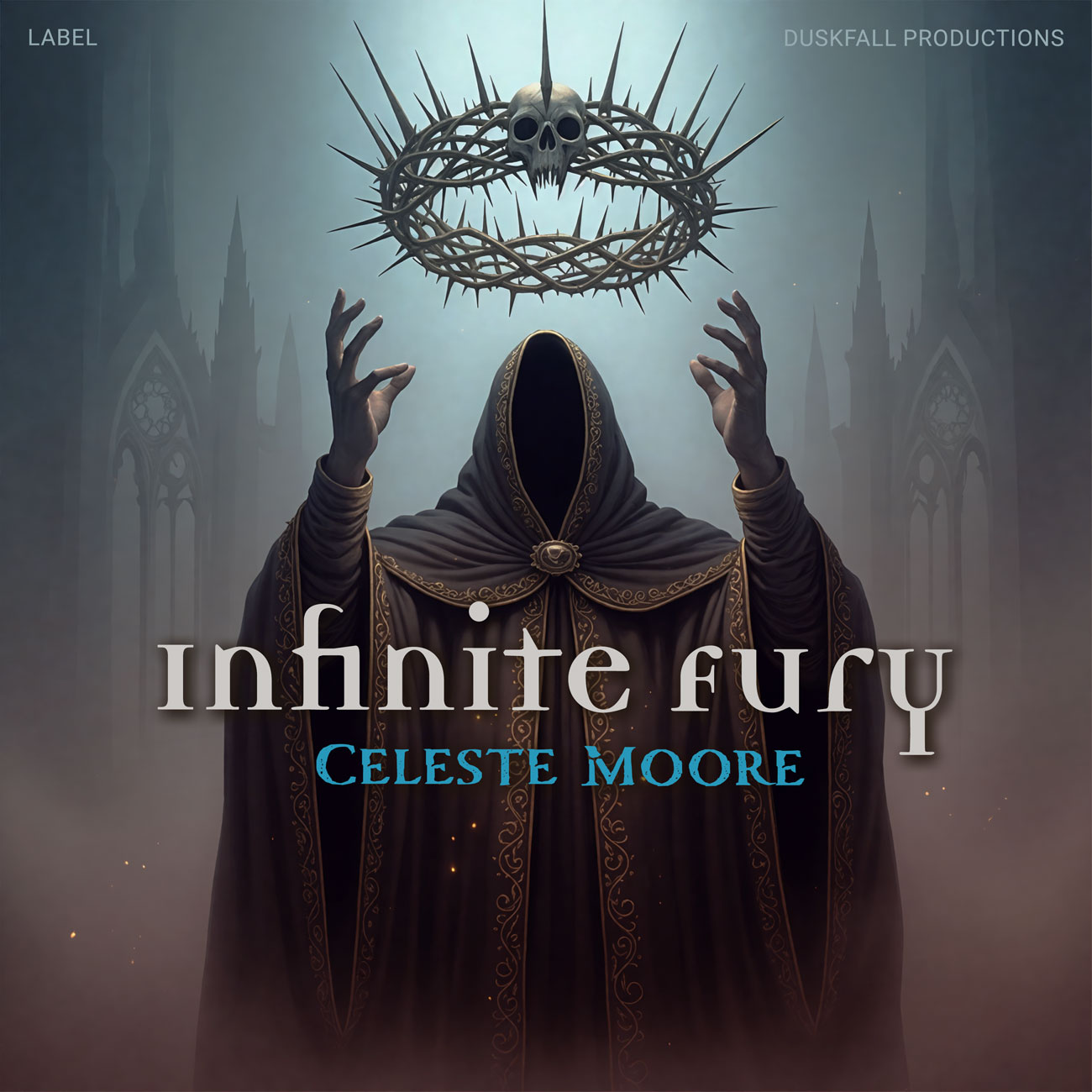 2D view of Premade Heavy Metal & Gothic Metal Album Cover - Tundora #18108 | AlbumArtZone*