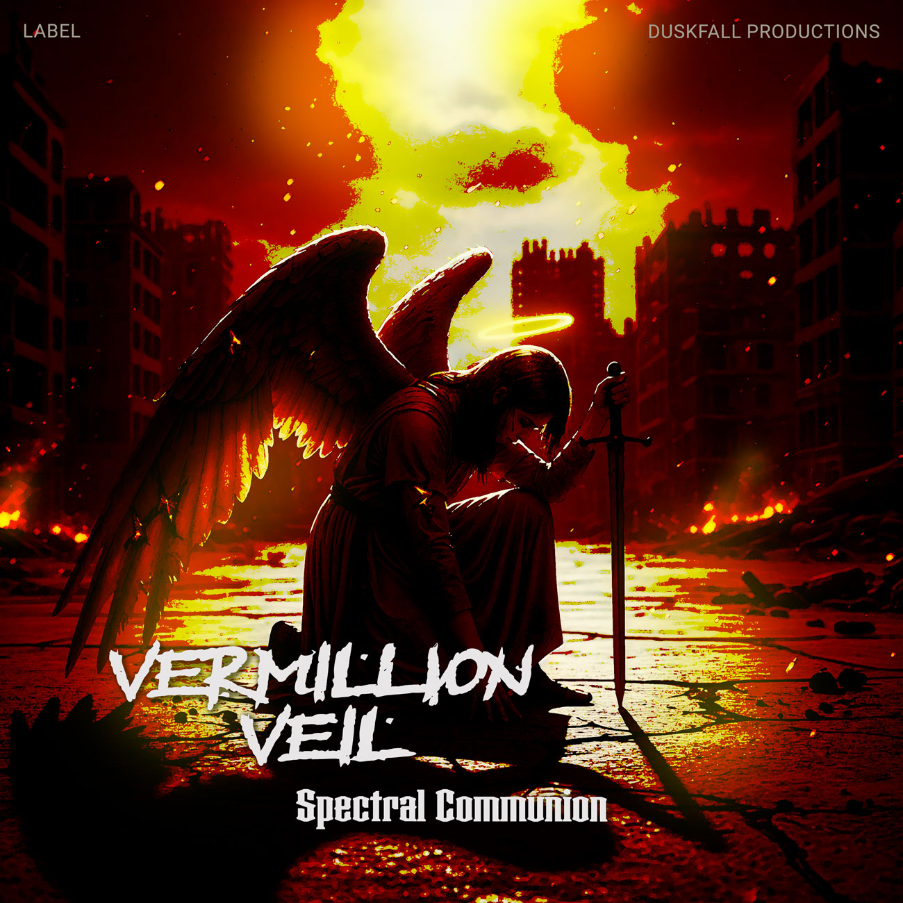 2D view of Premade Heavy Metal & Gothic Metal Album Cover - Di Serria #18176 | AlbumArtZone*