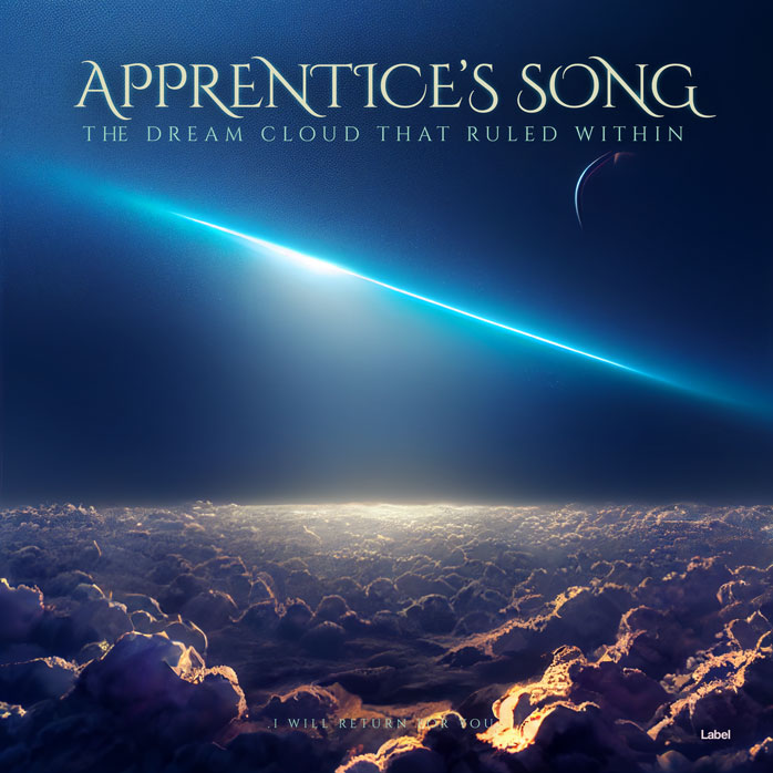 2D view of Premade Heavy Metal & Gothic Metal Album Cover - Cloud Burst #20130 | AlbumArtZone*