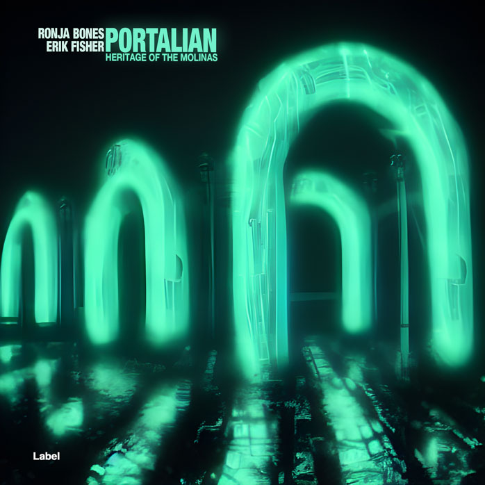 2D view of Premade EDM, House & Dub Album Cover - Bottle Green #20295 | AlbumArtZone*