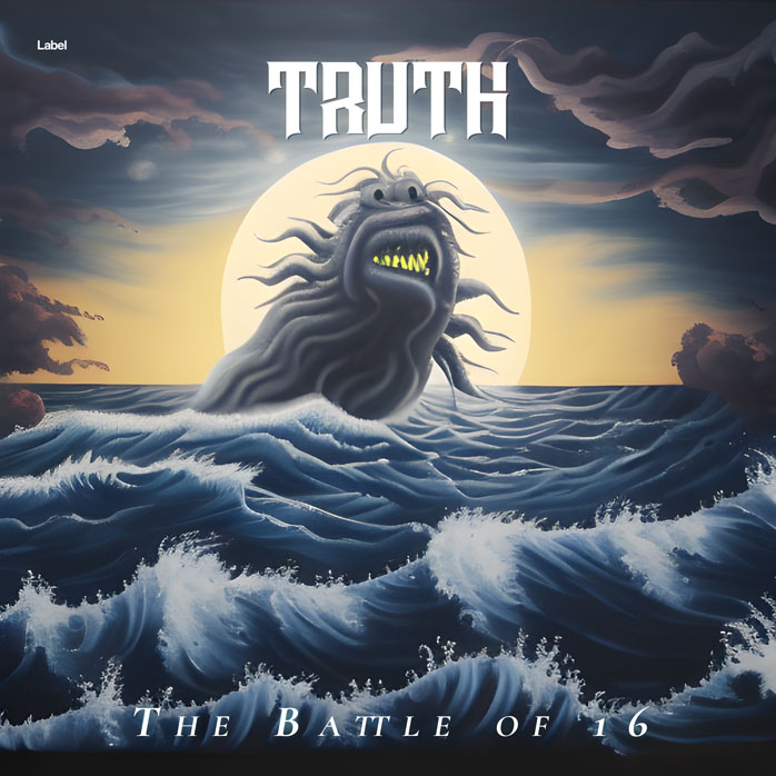 2D view of Premade Heavy Metal & Gothic Metal Album Cover - Oxford Blue #20856 | AlbumArtZone*