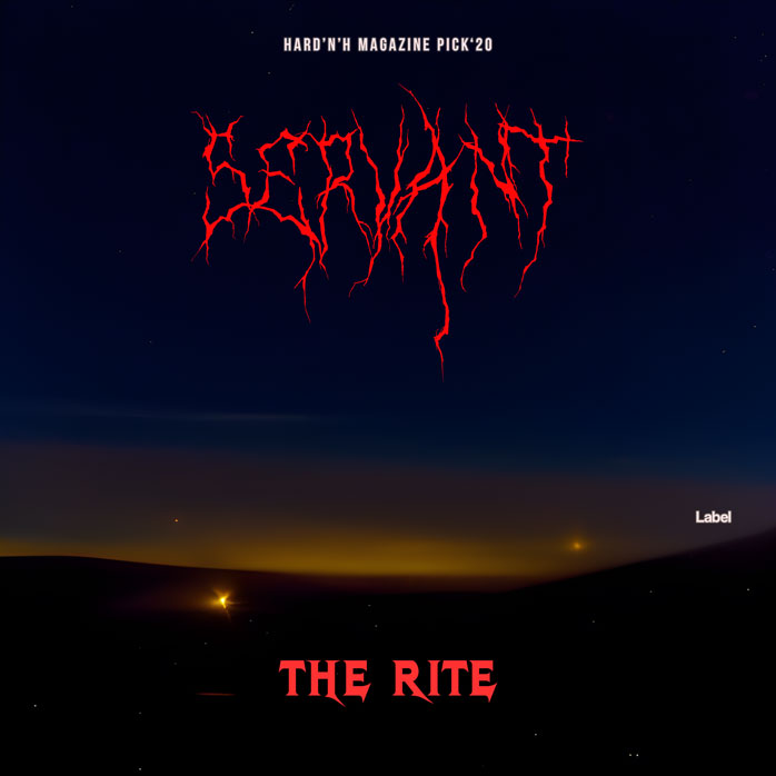 2D view of Premade Heavy Metal & Gothic Metal Album Cover - Ebony #20870 | AlbumArtZone*
