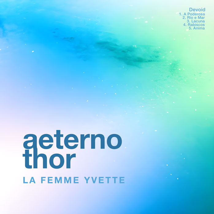 2D view of Premade Electronica & Ambient Album Cover - Blizzard Blue #21089 | AlbumArtZone*