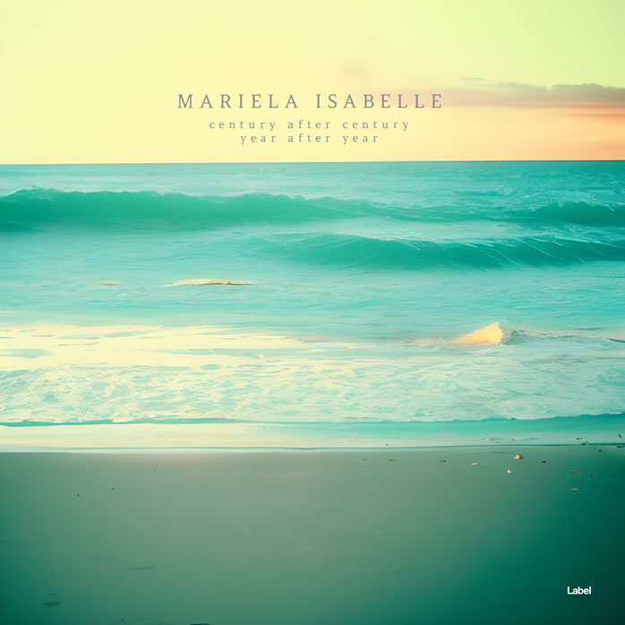 2D view of Premade Indie & Folk Music Album Cover - Beryl Green #21168 | AlbumArtZone*