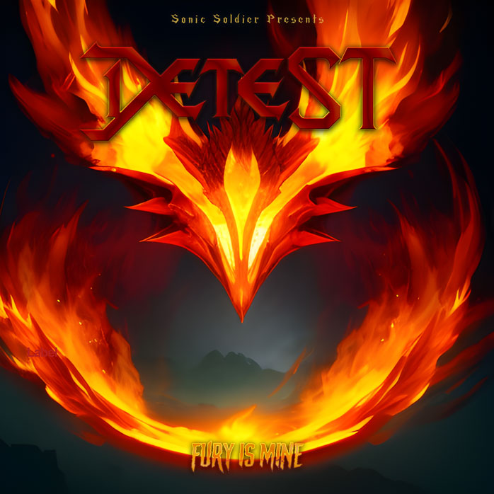 2D view of Premade Heavy Metal & Gothic Metal Album Cover - Christine #21777 | AlbumArtZone*