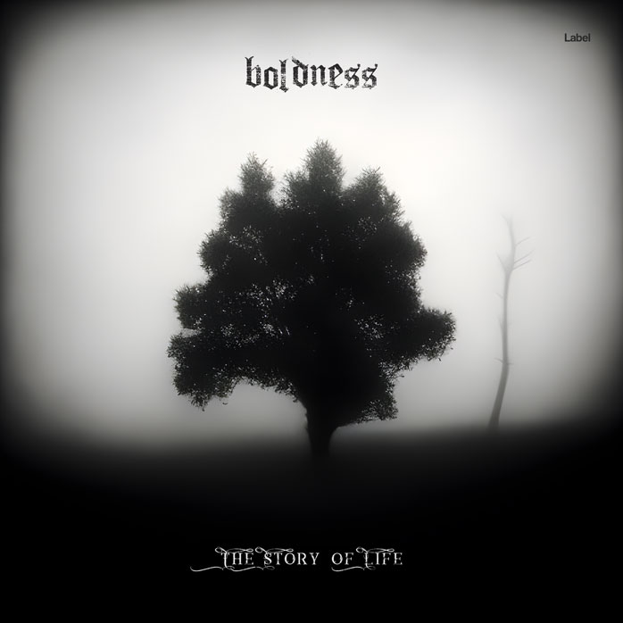 2D view of Premade Heavy Metal & Gothic Metal Album Cover - Quill Gray #21849 | AlbumArtZone*