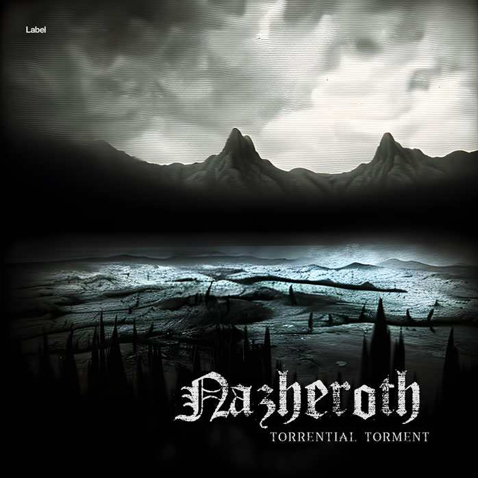 2D view of Premade Heavy Metal & Gothic Metal Album Cover - Pumice #21861 | AlbumArtZone*