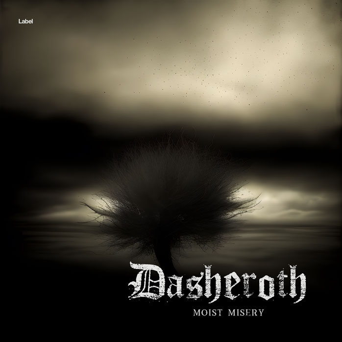 2D view of Premade Heavy Metal & Gothic Metal Album Cover - Heathered Gray #21869 | AlbumArtZone*
