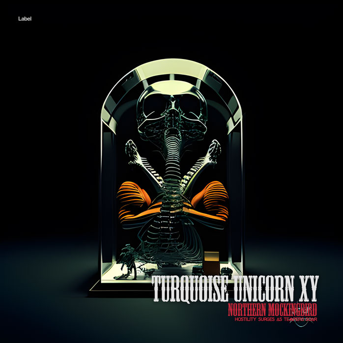 2D view of Premade Heavy Metal & Gothic Metal Album Cover - Bunker #21919 | AlbumArtZone*