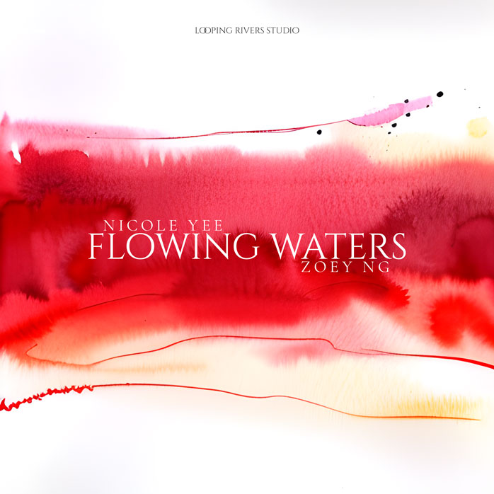 2D view of Premade Country & Acoustic Album Cover - Alizarin Crimson #22034 | AlbumArtZone*