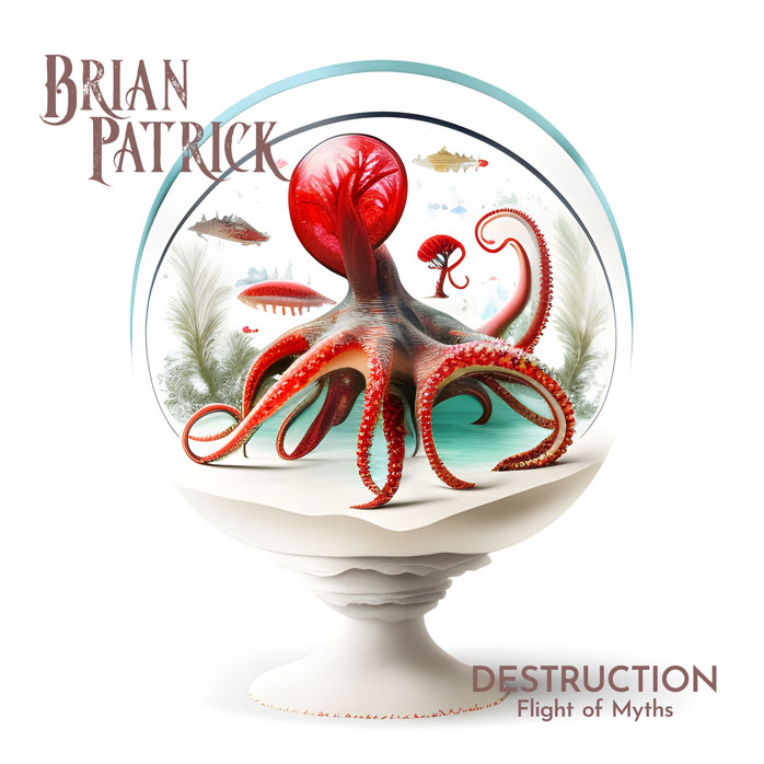 2D view of Premade Pop Album Cover - Quill Gray #22385 | AlbumArtZone*