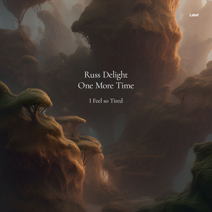 2D view of Premade Indie & Folk Music Album Cover - Taupe #22396 | AlbumArtZone*