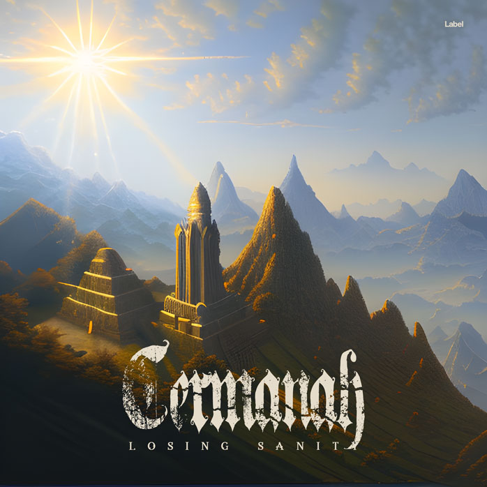 2D view of Premade Heavy Metal & Gothic Metal Album Cover - Kelp #22575 | AlbumArtZone*