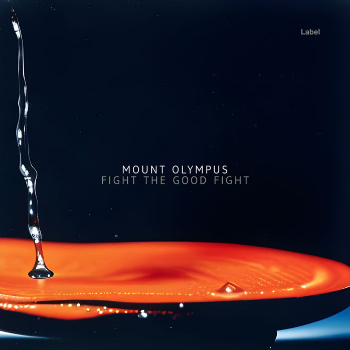 2D view of Premade Contemporary Music Album Cover - Cinnabar #22585 | AlbumArtZone*
