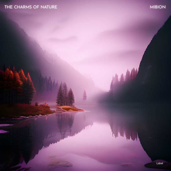 2D view of Premade Dance & House Album Cover - Lilac #22691 | AlbumArtZone*