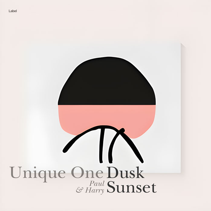 2D view of Premade Pop Album Cover - Dawn Pink #22789 | AlbumArtZone*