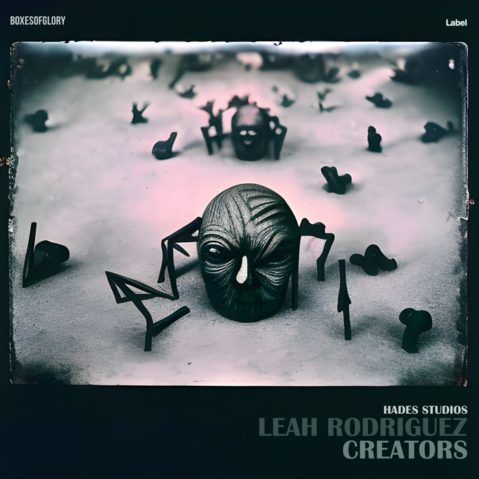 2D view of Premade Pop Album Cover - Pale Slate #22897 | AlbumArtZone*