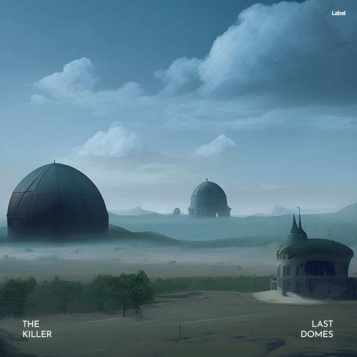 2D view of Premade EDM, House & Dub Album Cover - Bermuda Gray #23318 | AlbumArtZone*