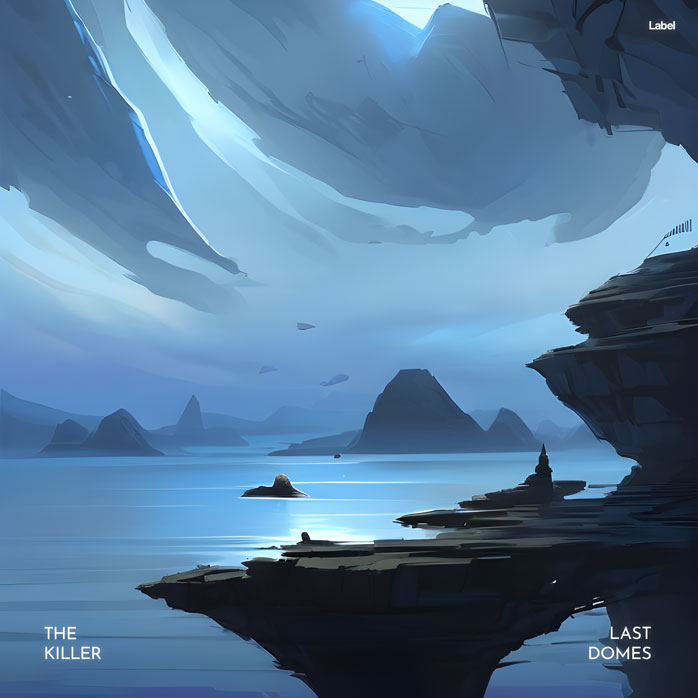 2D view of Premade EDM, House & Dub Album Cover - Hippie Blue #23320 | AlbumArtZone*