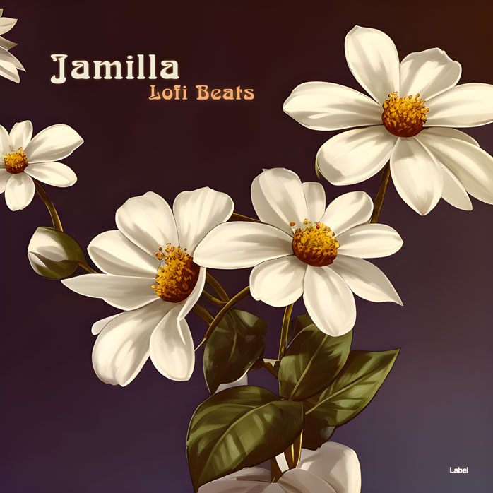 2D view of Premade Electronica & Ambient Album Cover - Grain Brown #23336 | AlbumArtZone*