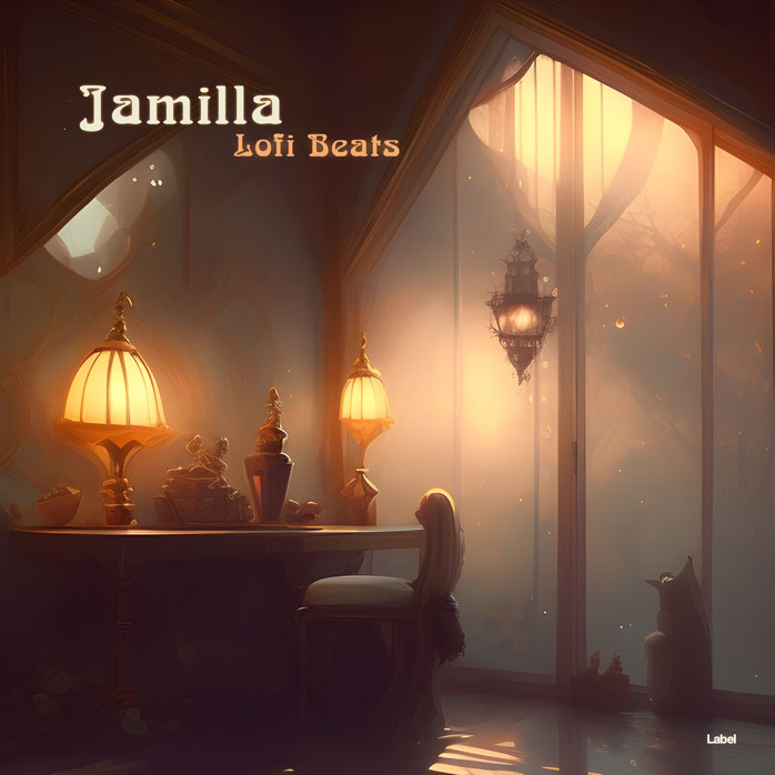 2D view of Premade Electronica & Ambient Album Cover - Saddle #23341 | AlbumArtZone*