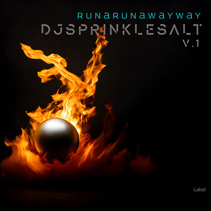 2D view of Premade Pop Album Cover - Night Rider #23495 | AlbumArtZone*