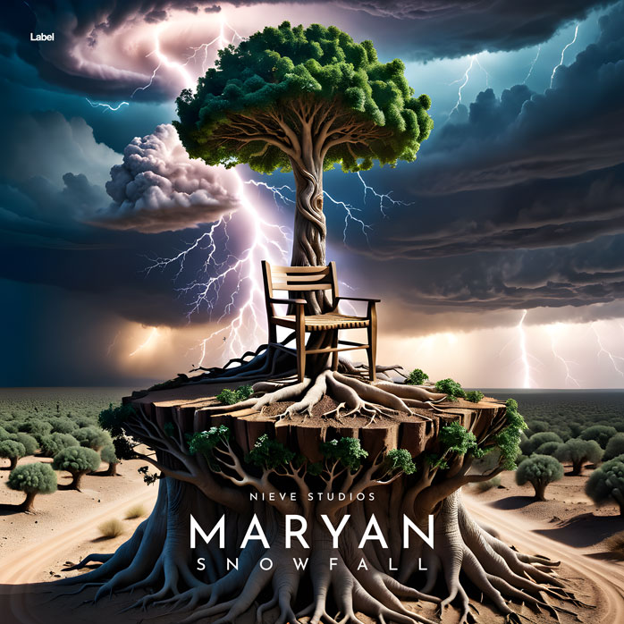 2D view of Premade Indie & Folk Music Album Cover - Vanilla #23584 | AlbumArtZone*