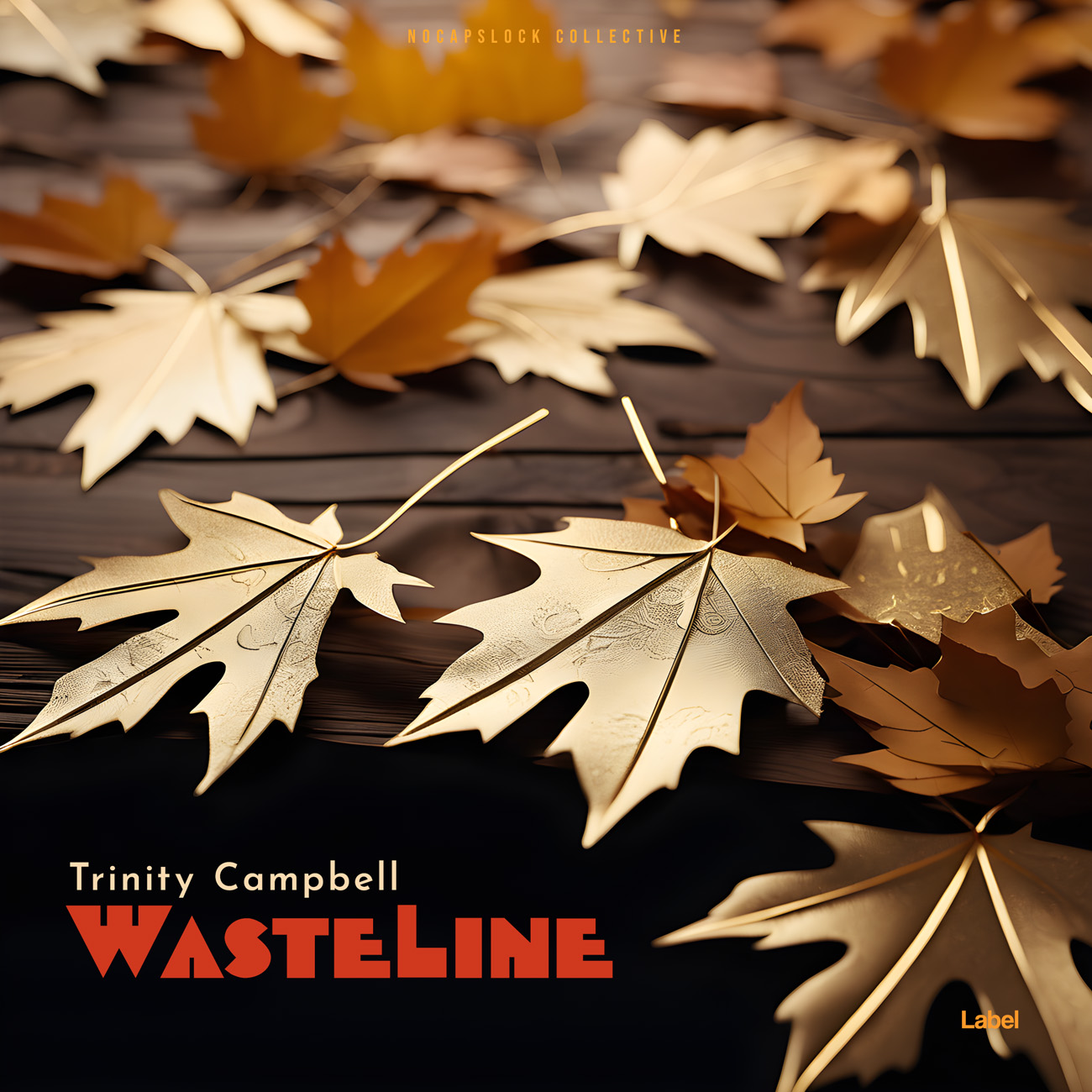 2D view of Premade Indie & Folk Music Album Cover - Oil #23722 | AlbumArtZone*