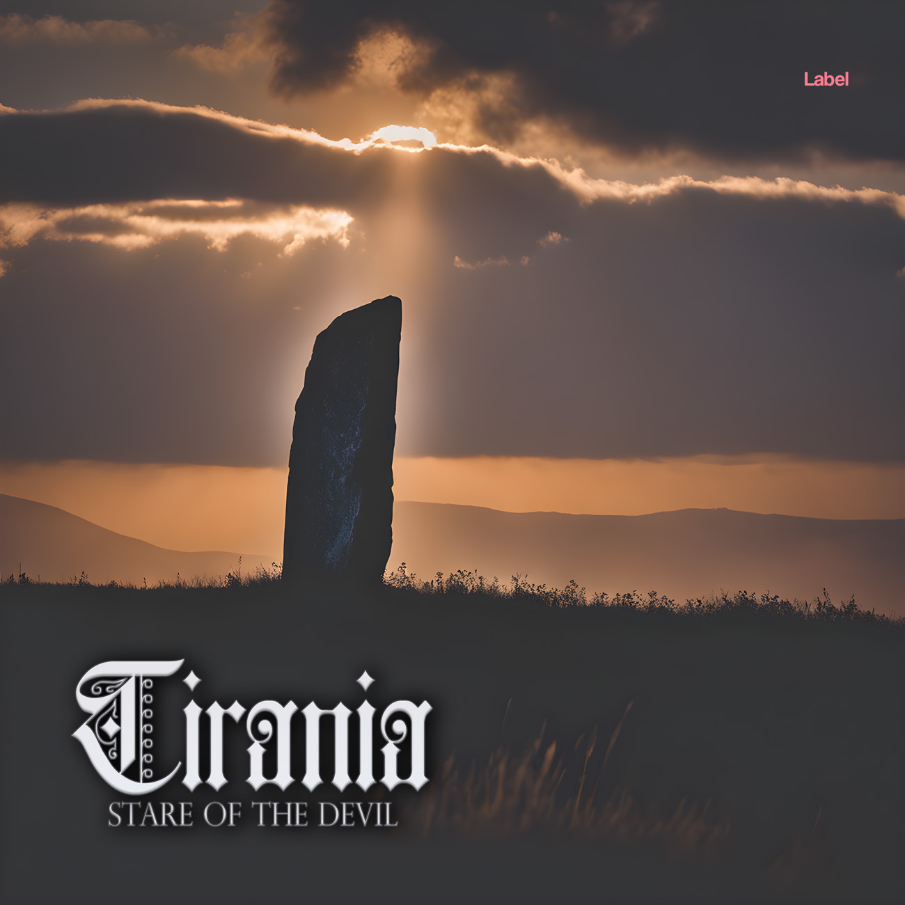 2D view of Premade Indie & Folk Music Album Cover - Tundora #23853 | AlbumArtZone*