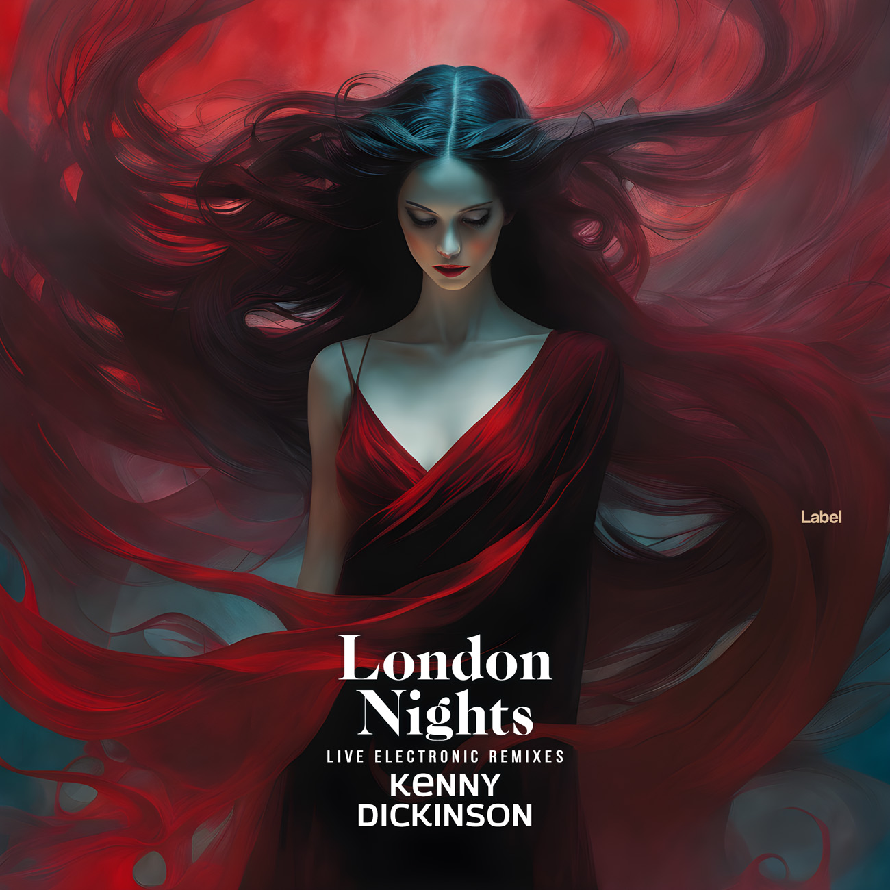 2D view of Premade Electronica & Ambient Book Cover - Cocoa Brown #23864 | AlbumArtZone*