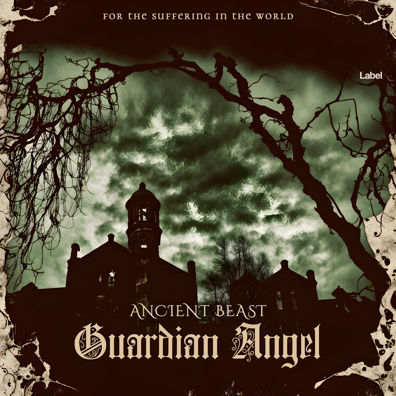 2D view of Premade Heavy Metal & Gothic Metal Album Cover - Coffee Bean #23939 | AlbumArtZone*